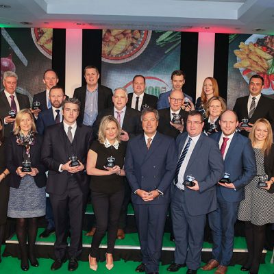 The FMT Food Industry Awards winners with chef John Torode.