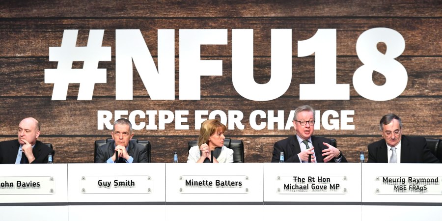Gove responds to Brexit labour concerns at NFU Conference