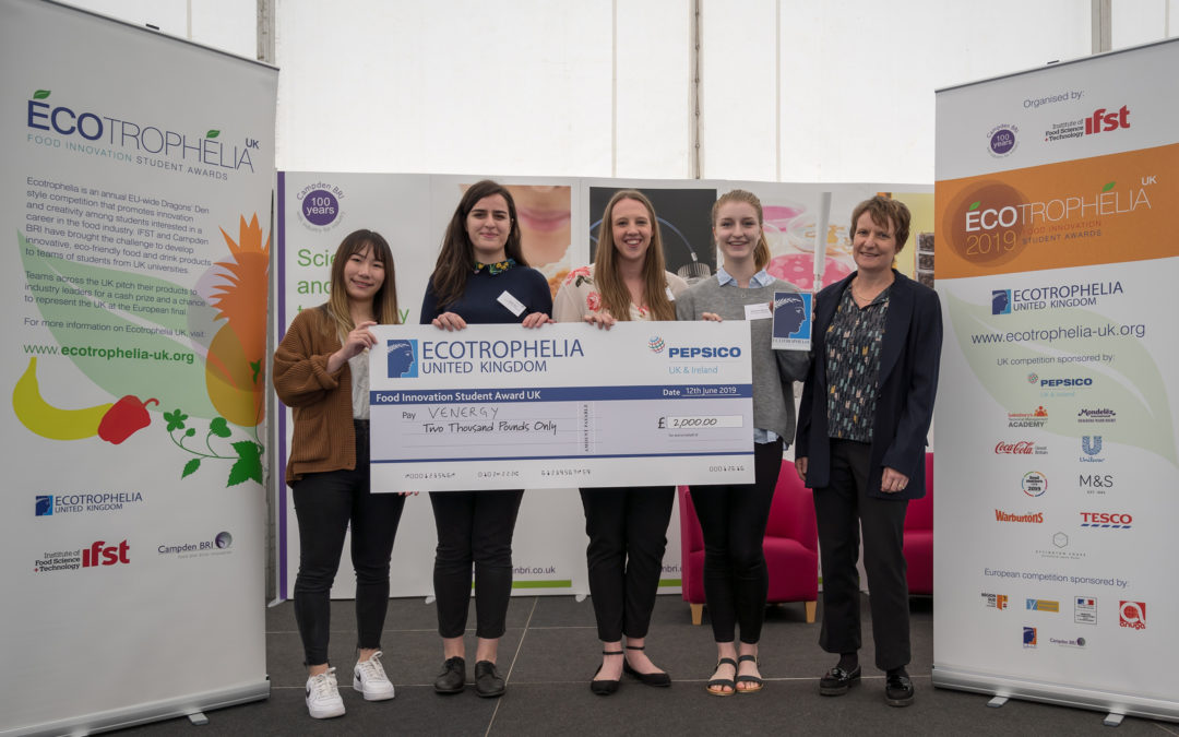 Vegan energy sweets for athletes win gold at student food innovation competition
