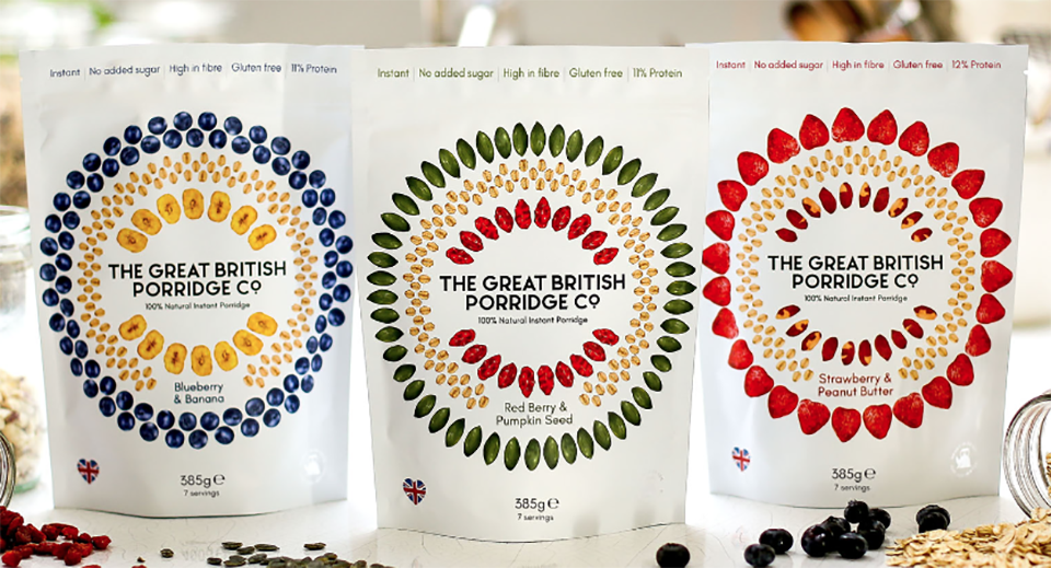 Porridge business receives investment from Dragon’s Den