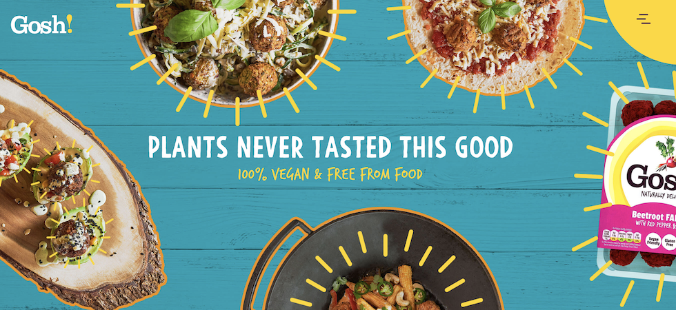 Vegan brand Gosh! Foods invests £5m in new factory
